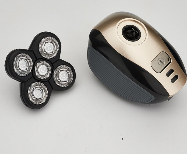 5-in-1 Electric Shaver for Men – Rechargeable Beard & Head Trimmer