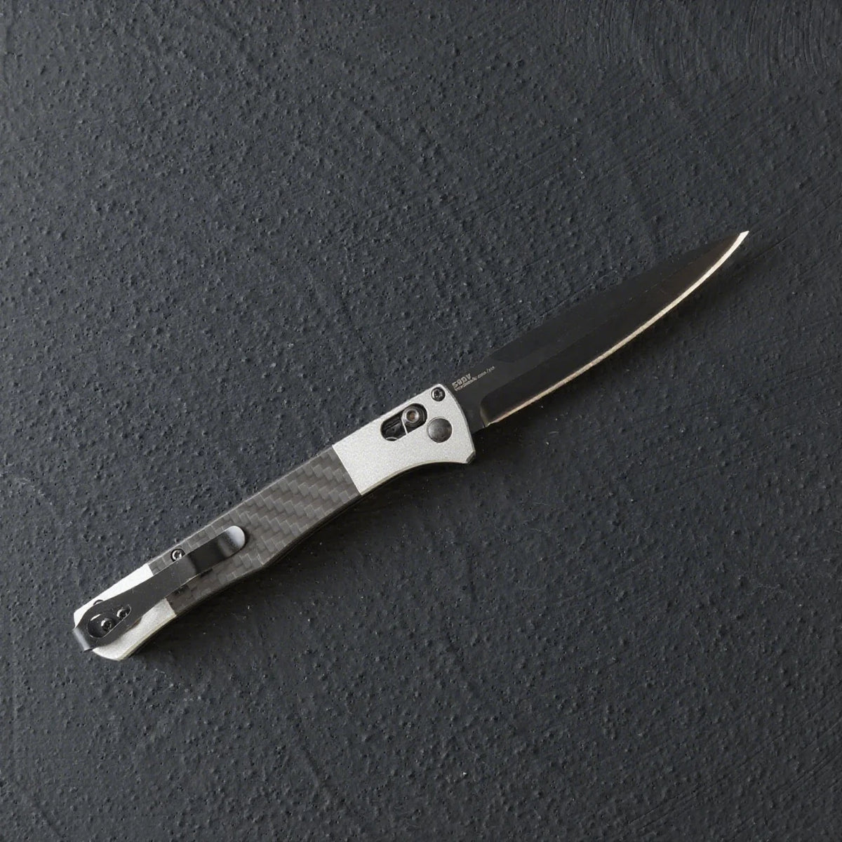 BM 4170 Custom Folding Knife, CPM-S90V Coated Blade, T6061 Aluminum & Carbon Fiber Handle, AXIS Lock Tactical Outdoor Pocket Knife, USA Stock Fast Delivery