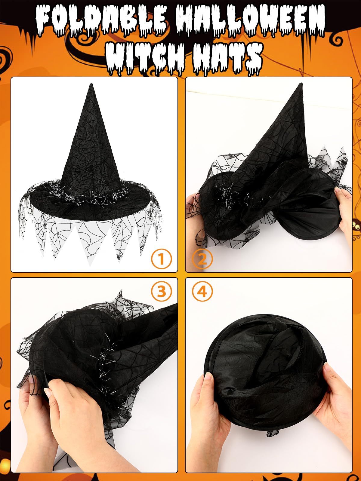 Halloween Witch Hats For Women