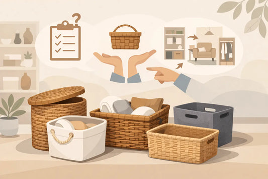 How to Choose Home Storage Baskets