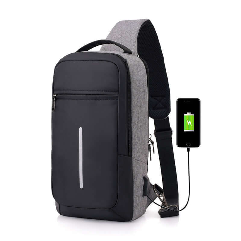 USB Charging Shoulder Bag – Anti-Theft Design