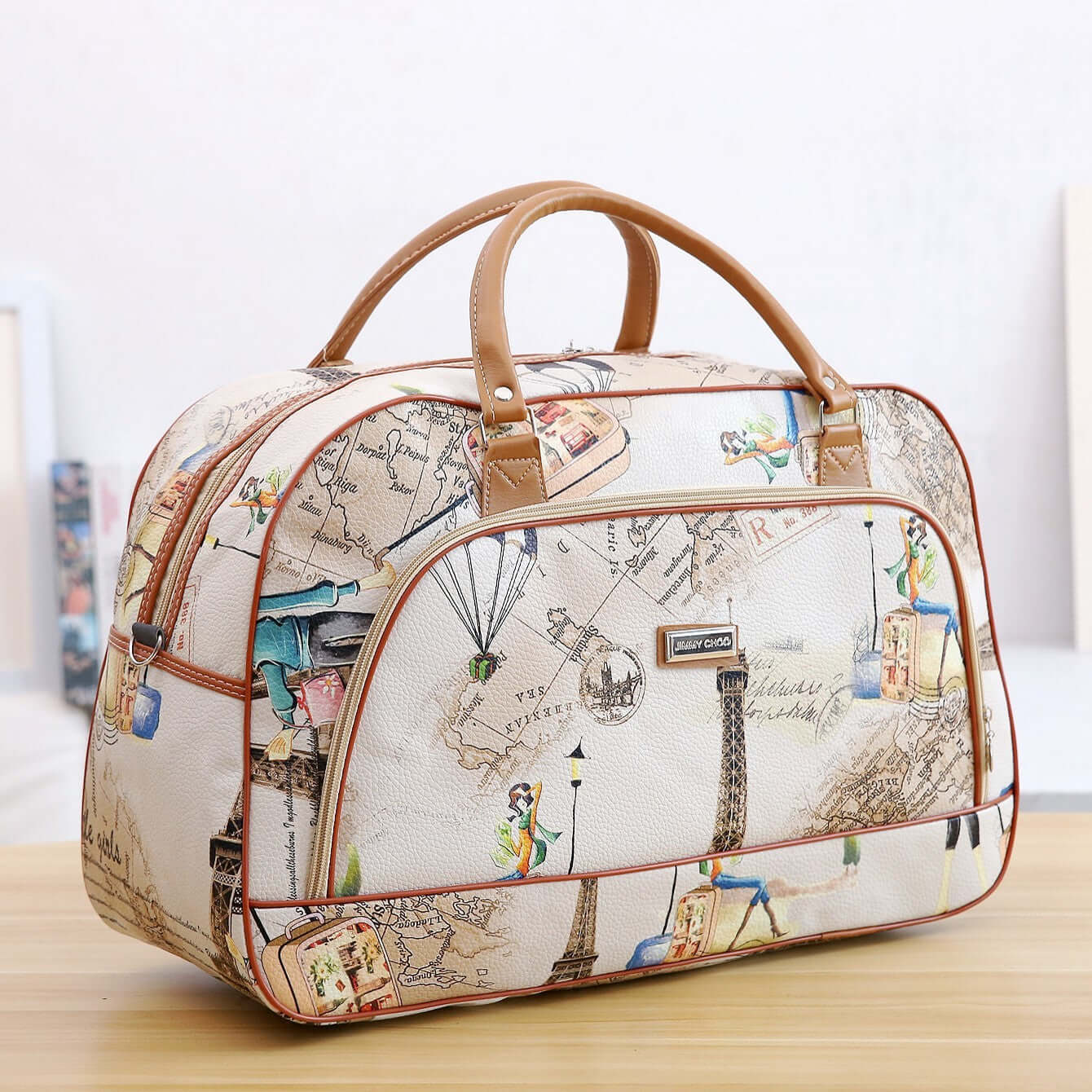 PU Leather Travel Duffel Bag – Hand & Gift Bag