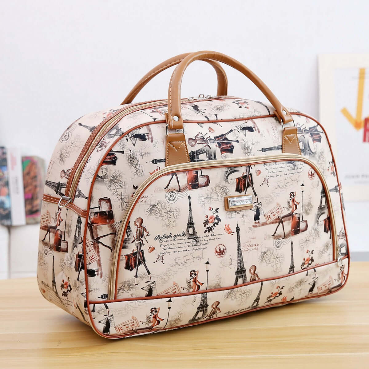 PU Leather Travel Duffel Bag – Hand & Gift Bag
