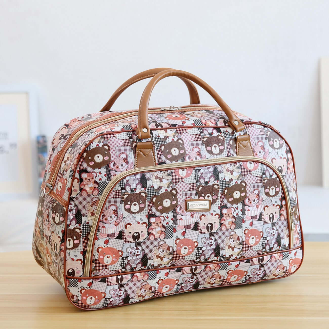 PU Leather Travel Duffel Bag – Hand & Gift Bag