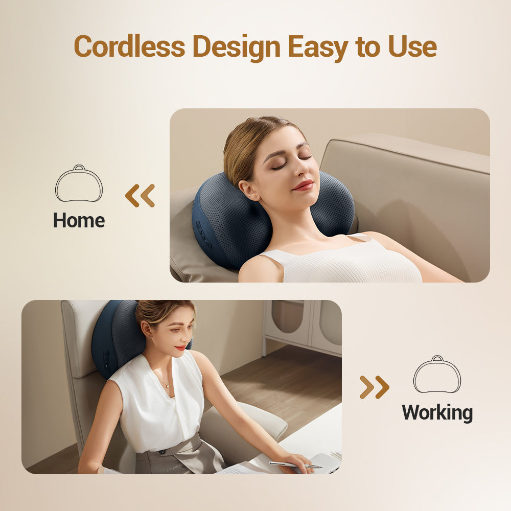 Portable Neck Massage Pillow