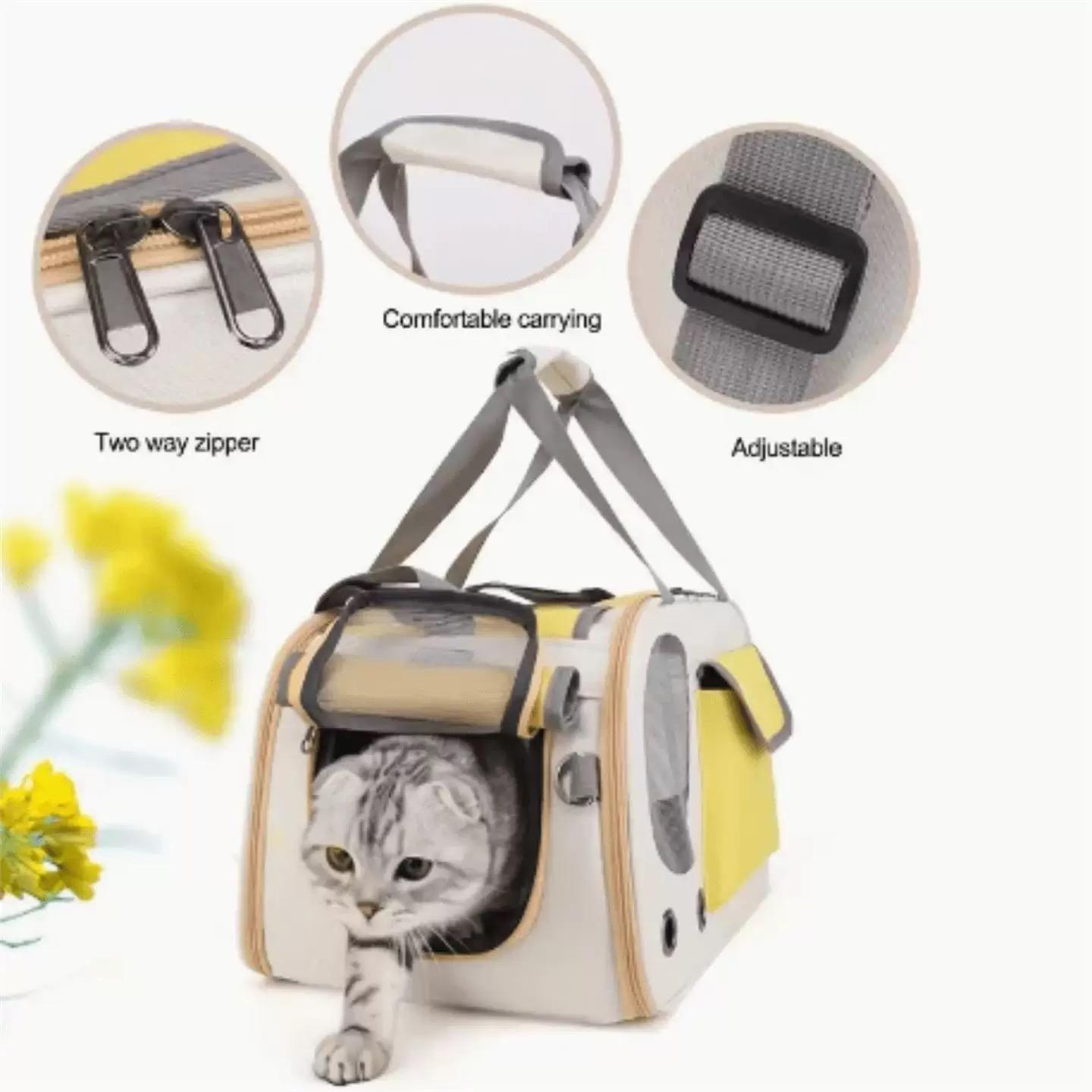 Large Breathable Pet Travel Backpack