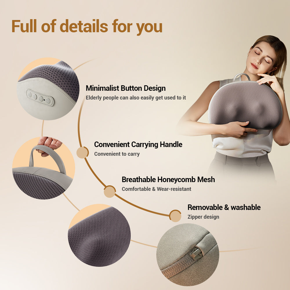 Portable Neck Massage Pillow