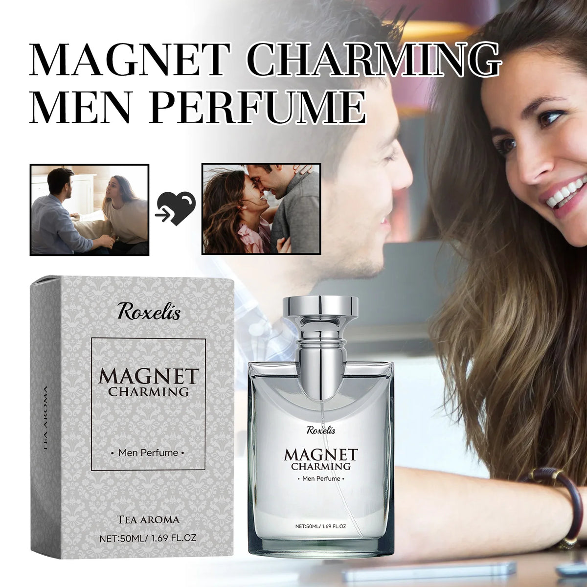 Men Tea Aroma Perfume Long Lasting Woody Fresh Fragrance EDP Spray Daily Dating Gift Overseas Warehouse Shipment
