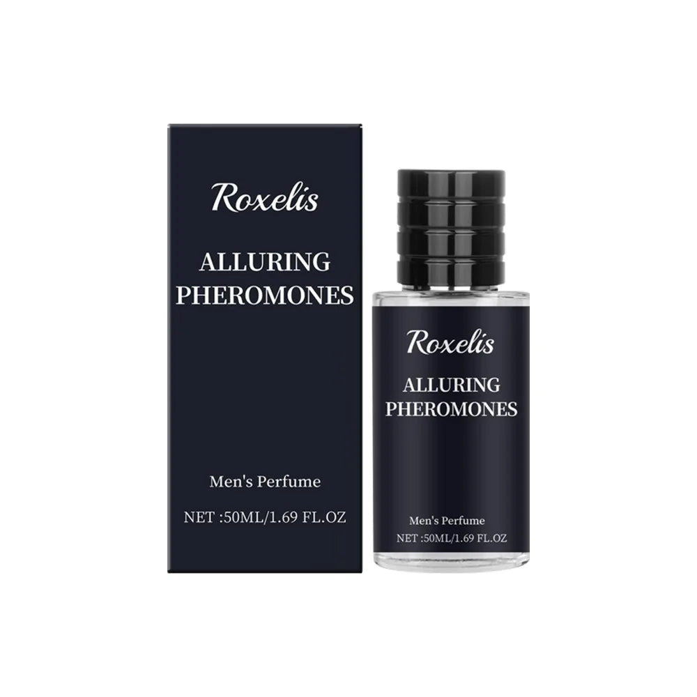 Roxelis Personality Men's Perfume Bergamot Scent Long Lasting Exudes Male Charm Creates Couple Dating Atmosphere