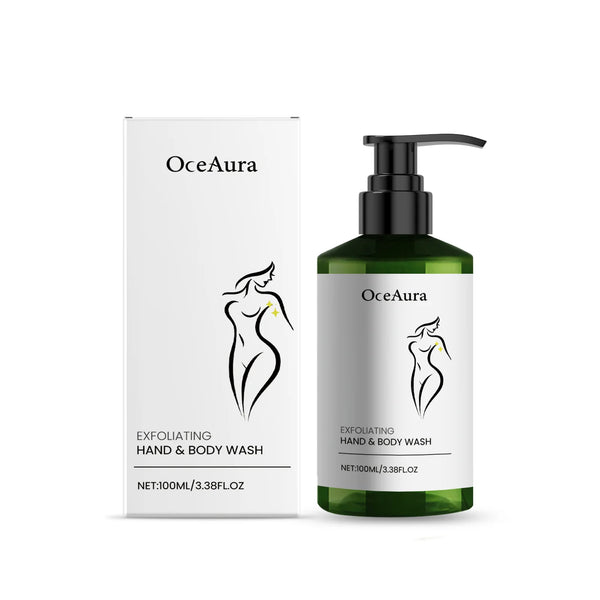 Gentle Exfoliating Hand and Body Wash 100ML Cleanses Hydrates Refreshes Moisturizes Tender Skin Care
