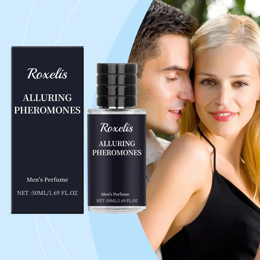 Roxelis Personality Men's Perfume Bergamot Scent Long Lasting Exudes Male Charm Creates Couple Dating Atmosphere