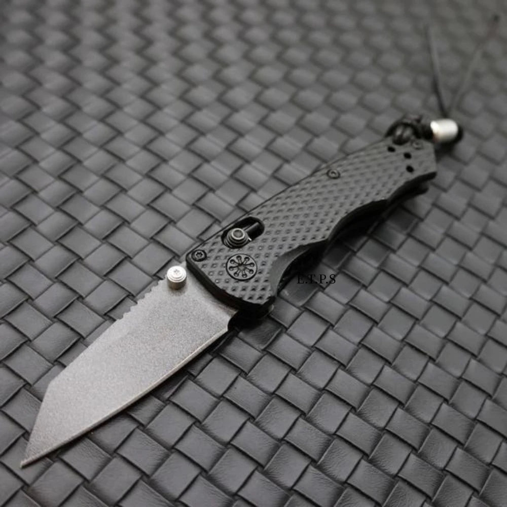 BM 290BK Full Immunity Folding Knife Wharncliffe Blade Outdoor Hunting Camping Fishing  EDC with Safety Lock Pocket Tools