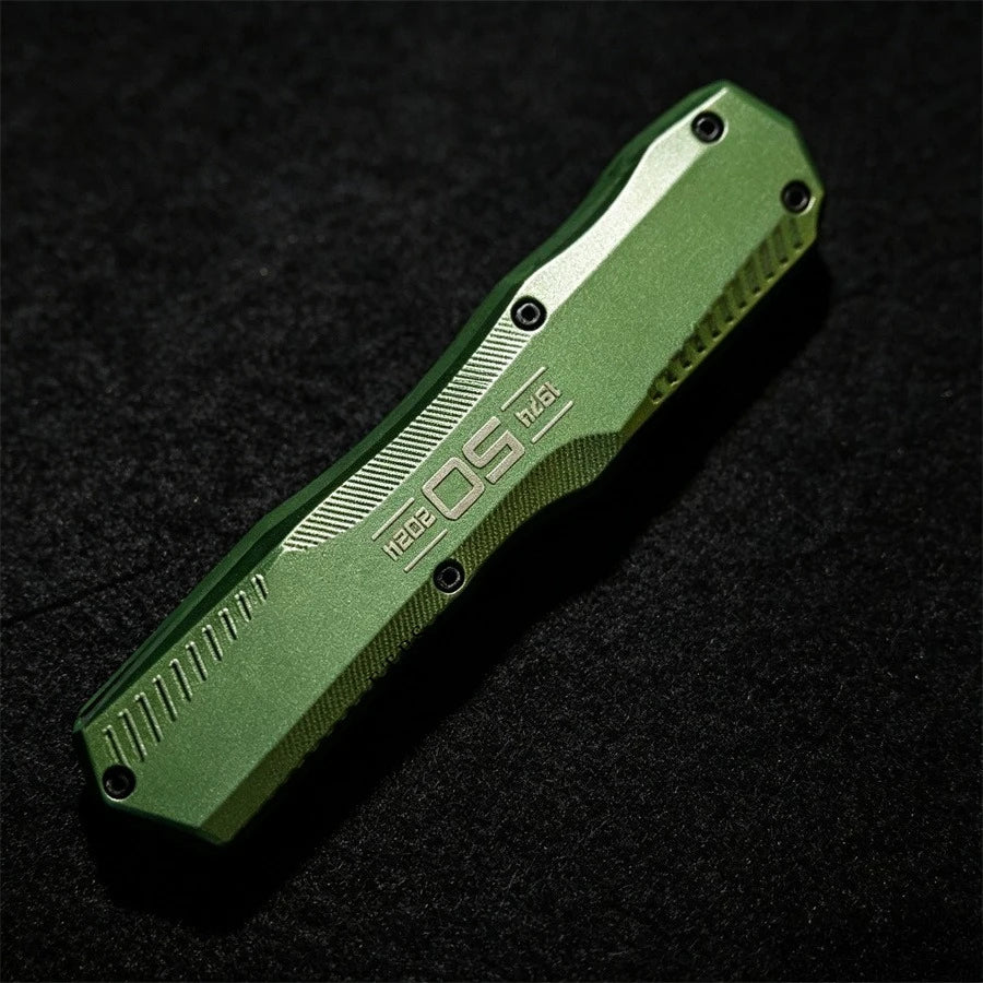 Ks1660 Ken Onion Leek Assisted Flipper Knife 3" Bead Blast Plain Blade Outdoor Camping Hunting Survival EDC Pocket Knife