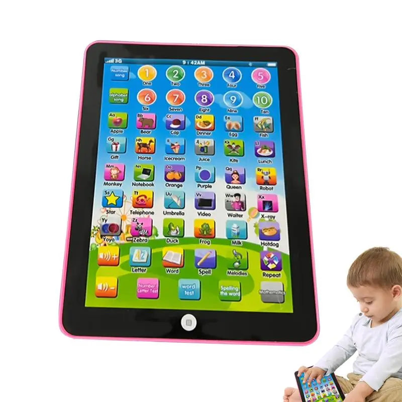 Kids Play Tablet Educational Learning Pad For Kids Early Development Interactive Electronic Montessori Learning Toys For