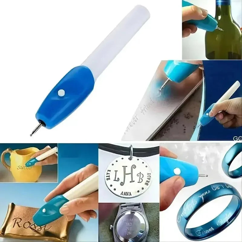 Mini Wireless Engraving Pen for Crafts And DIY Personalized Name Writing Tool Portable Engraver for Home And Garden