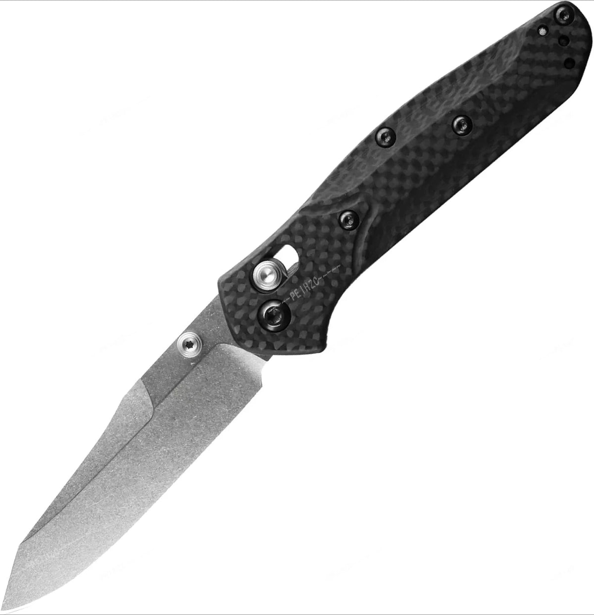 BM 940 Compact Folding Knife D2 Steel Blade Carbon Fiber Handle Outdoor Camping Hiking EDC Practical Cutting Knife Men's Gift