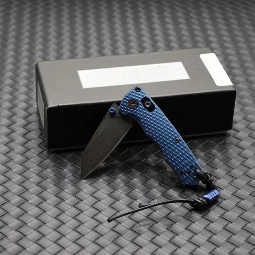 BM 290BK Full Immunity Folding Knife Wharncliffe Blade Outdoor Hunting Camping Fishing  EDC with Safety Lock Pocket Tools