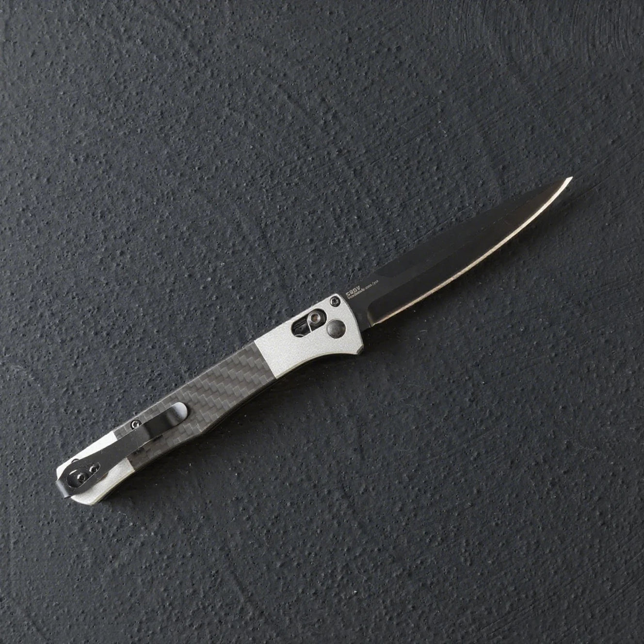 BM 4170 Custom Folding Knife, CPM-S90V Coated Blade, T6061 Aluminum & Carbon Fiber Handle, AXIS Lock Tactical Outdoor Pocket Knife, USA Stock Fast Delivery