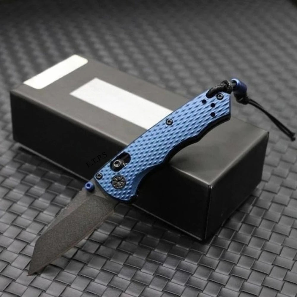 BM 290BK Full Immunity Folding Knife Wharncliffe Blade Outdoor Hunting Camping Fishing  EDC with Safety Lock Pocket Tools