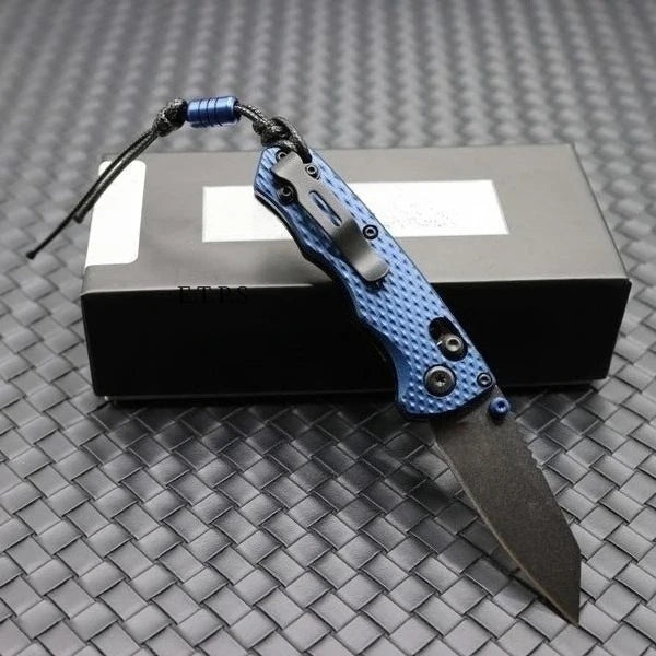 BM 290BK Full Immunity Folding Knife Wharncliffe Blade Outdoor Hunting Camping Fishing  EDC with Safety Lock Pocket Tools