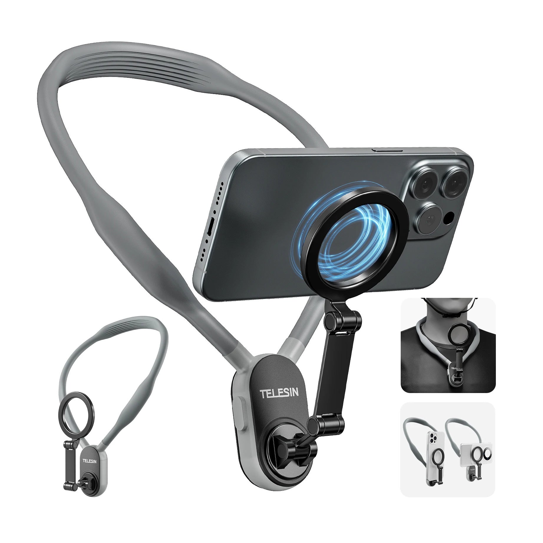 MagniGrip Magnetic Phone Neck Holder