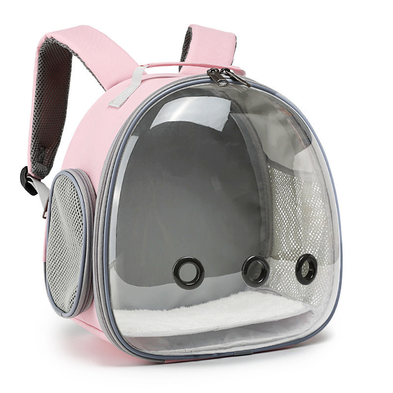 Transparent Hamster & Small Pet Backpack