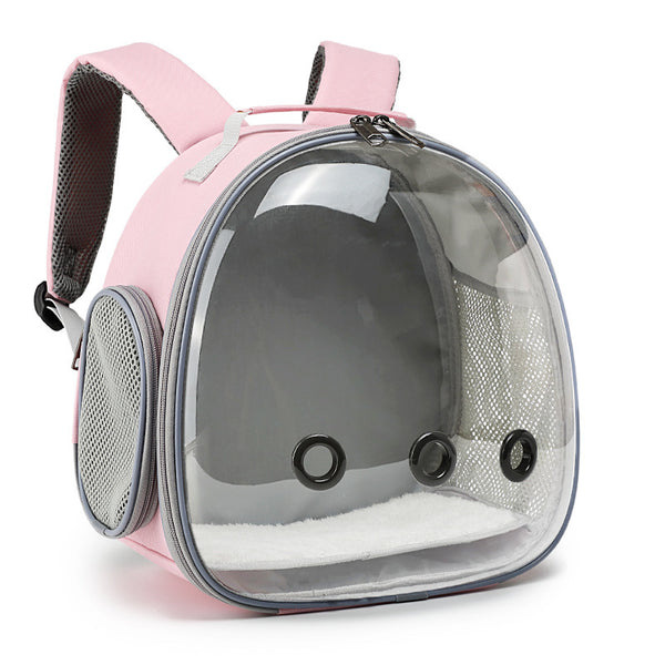 Transparent Hamster & Small Pet Backpack