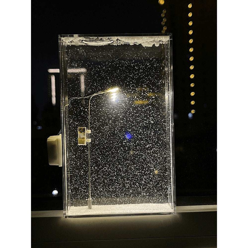 DIY Snow Scene Night Lamp – Handmade Craft Kit