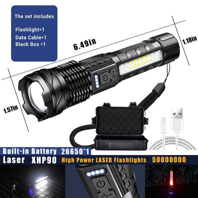 Multi-Function Torch – Bright, Durable & Portable